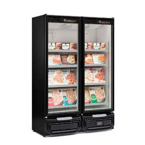 Expositor Vertical  Conveniência GCVC-950 PR Gelopar