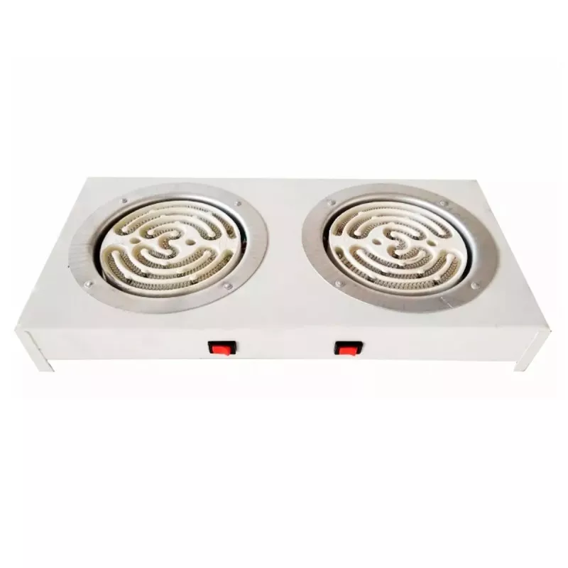 Fogão Fogareiro 2 Bocas Elétrico 500w 110v Portátil 
