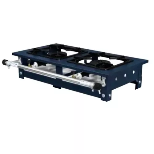 Fogão de Mesa 2 Bocas Alta Pressão 30x30 JS Martins