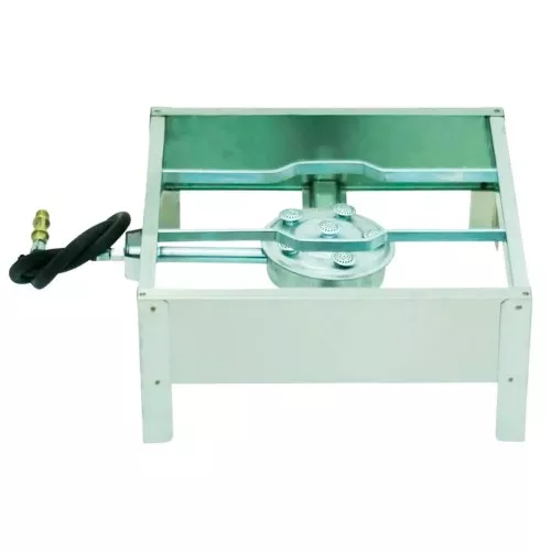 Fogareiro 1 Boca Alta Pressão Inox Estilofer