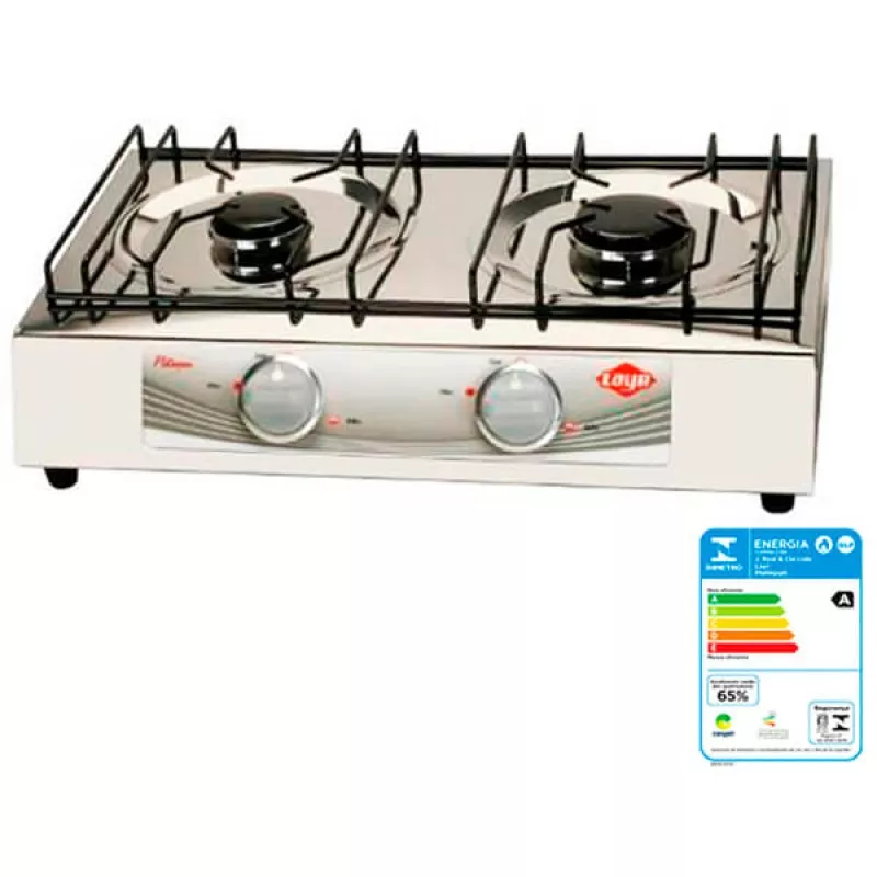 Fogão A Gás Platinyum Inox Layr