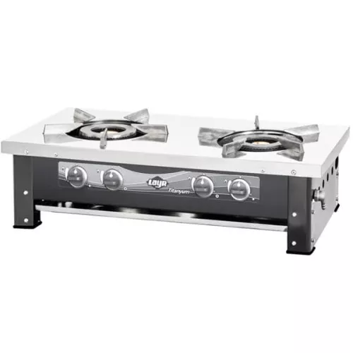 Fogão Titanyum Inox de Bancada Layr