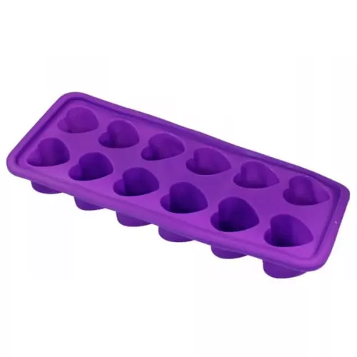 Forma 12 Unidades Silicone Coração Ke Home
