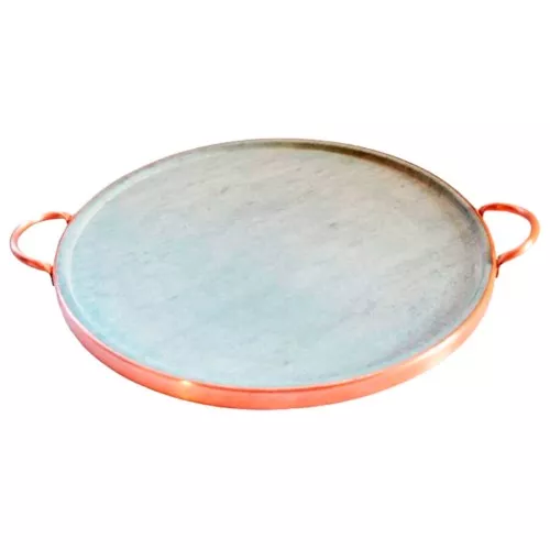 Forma Pedra Sabão Para Pizza G 36,0cm Artesanato Dias