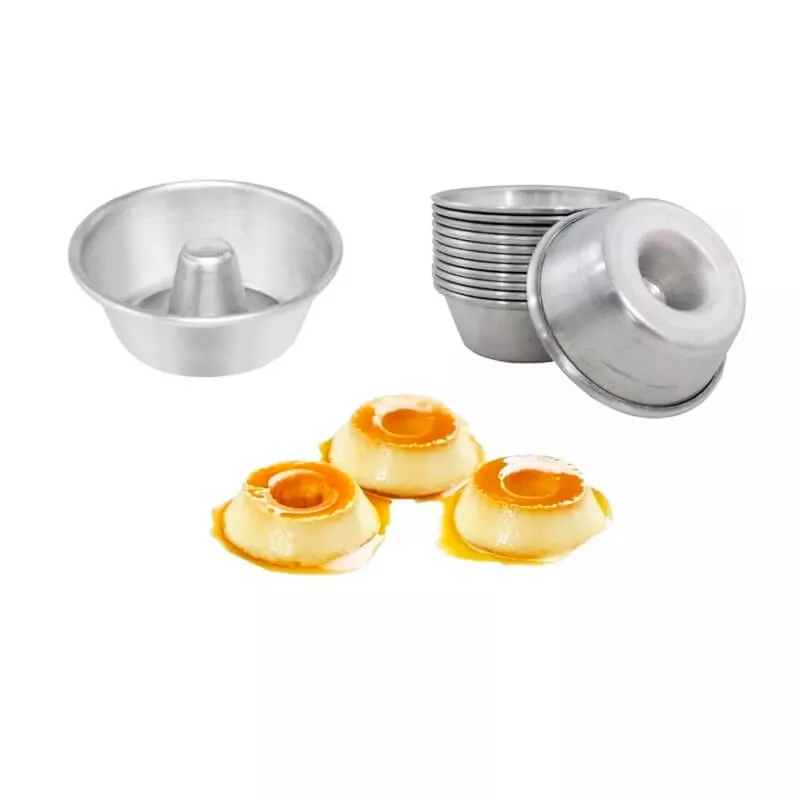 Forminha Quindim com Cone Cook Time