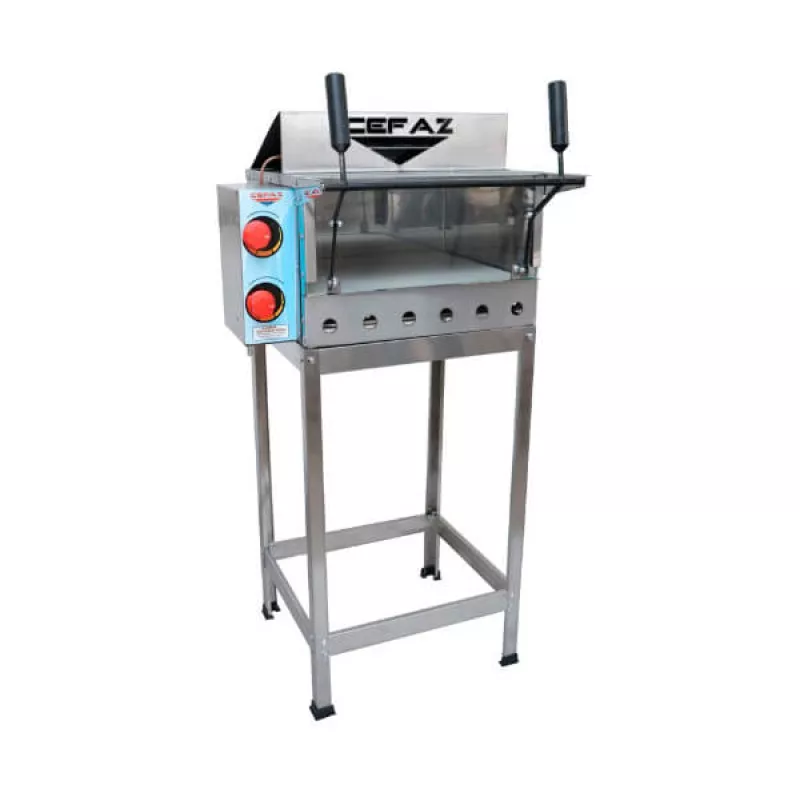 Forno Cefaz Refratário com Grill Infra Vermelho a Gás CRGC-2