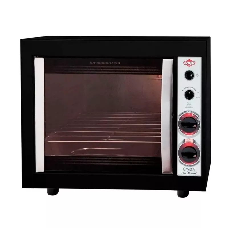 Forno Elétrico Crystal Black Advanced Layr
