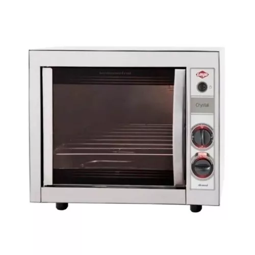 Forno Elétrico Luxo Crystal Inox Advanced Layr