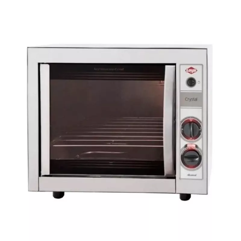 Forno Elétrico Luxo Crystal Inox Advanced Layr