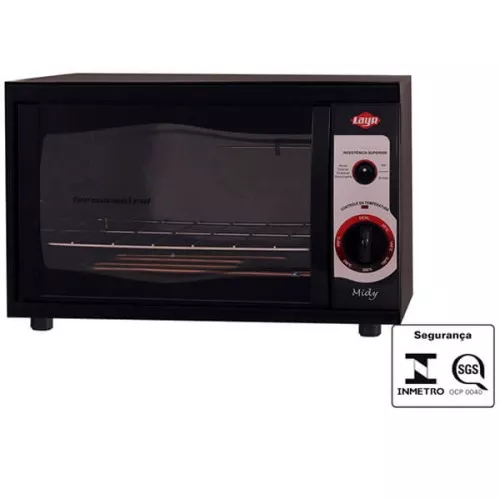 Forno Elétrico Midy Black Plus Layr