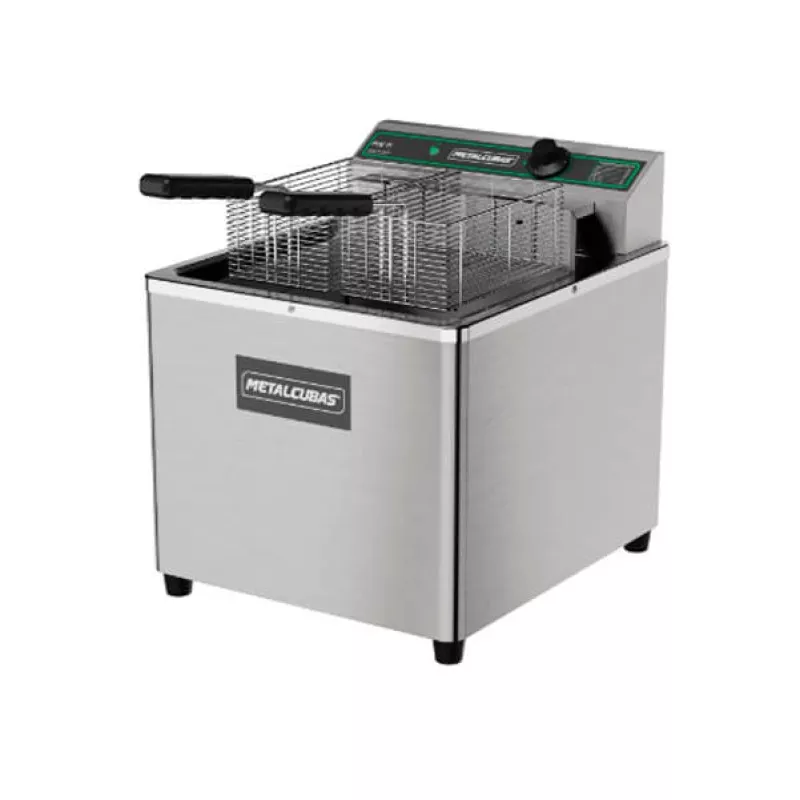  Fritadeira Elétrica Zona Fria de Bancada FOE 15 Metalcubas