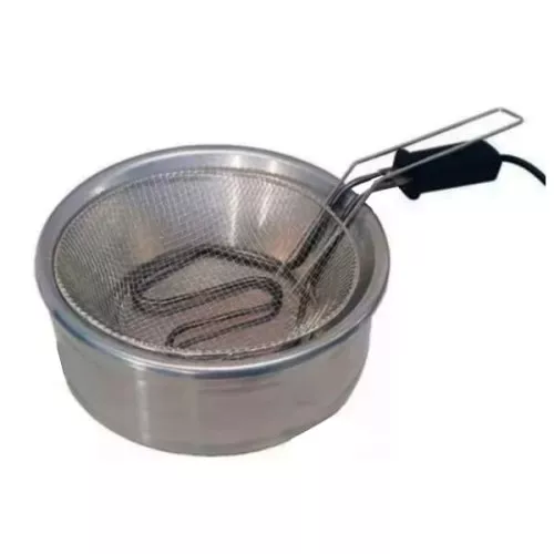 Fritadeira Redondo 3 Litros Inox Universal