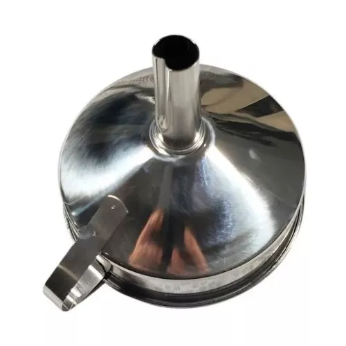 Funil 10cm Inox Jolly