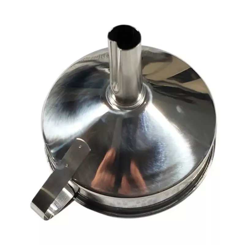 Funil 10cm Inox Jolly