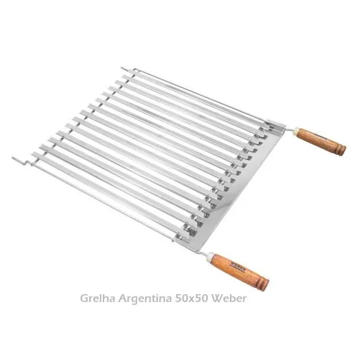 Grelha para Churrasco Apolo Argentina Grande Esmaltada