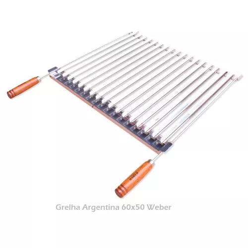 Grelha para Churrasco Apolo Argentina Grande Esmaltada