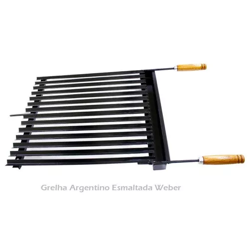 Grelha para Churrasco Apolo Argentina Grande Esmaltada