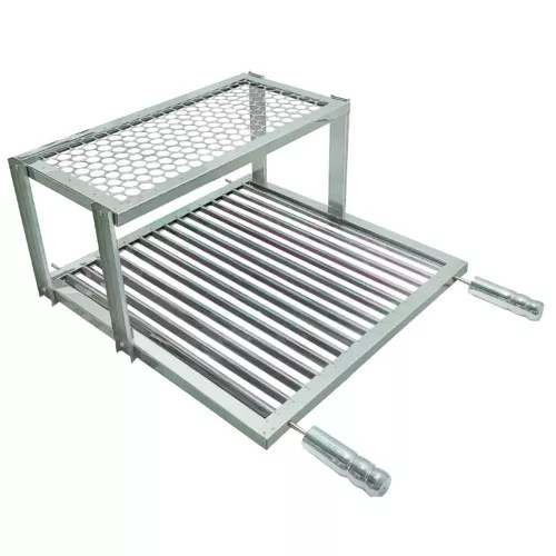 Grelha Uruguaia Descanso Inox 55 x 50 Bem Grill