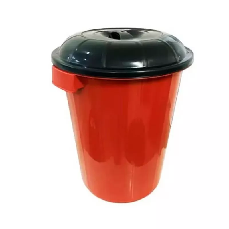 Lixeira 61Litros Com Tampa Plásticos MB