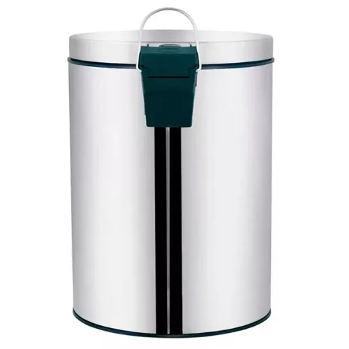 Lixeira Inox 5,0 Litros Ágata Mor