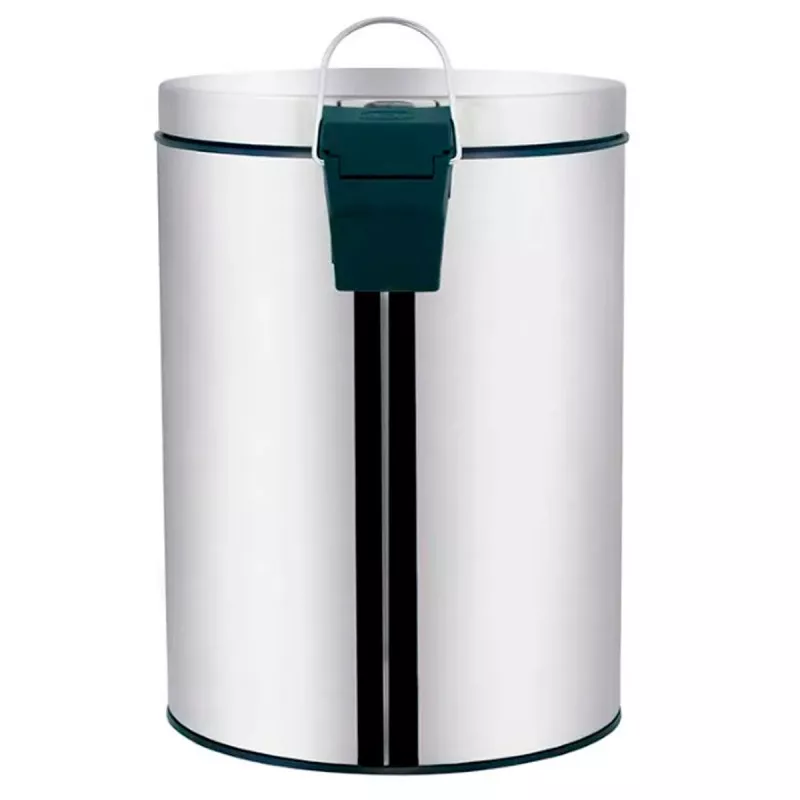 Lixeira Inox 5,0 Litros Ágata Mor