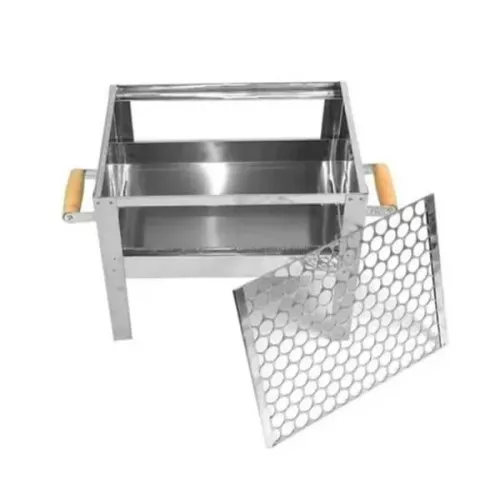 Churrasqueira Camping Inox C/ Grelha Big Grill