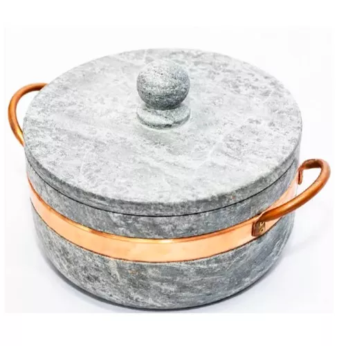 Panela de Pedra sabão 3.000ml Artesanato Dias