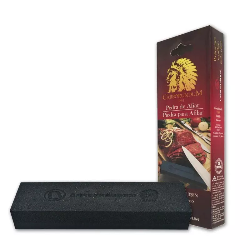 Pedra para Amolar Faca Carborundum 328N