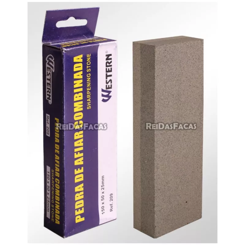 Pedra para Amolar Faca Western 209