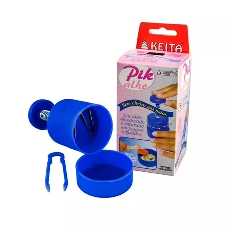 Pik Alho Descascador e Triturador Keita