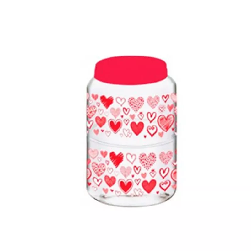 Pote Coração 1600ml Tiba Line