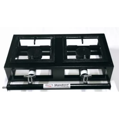 Fogão Mesa 2 Boca a Gás Industrial Standard Cristal Aço