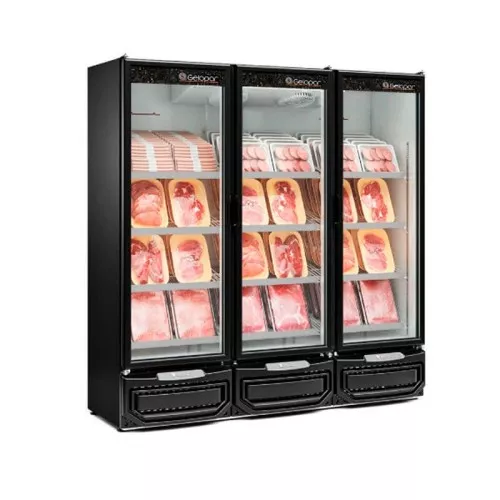 Refrigerador Vertical Conveniência GCBC- 1450 PR Gelopar