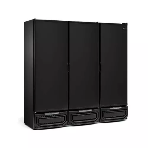 Refrigerador Vertical Conveniência GCBC- 1450C PR Gelopar