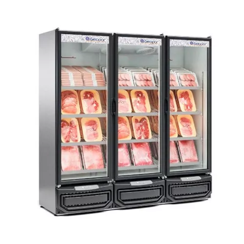 Refrigerador Vertical Conveniência GCBC- 1450 PR Gelopar