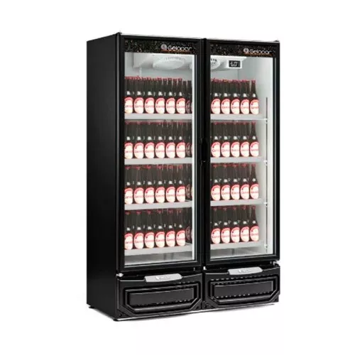 Refrigerador Vertical Conveniência GCBC- 950 PR Gelopar