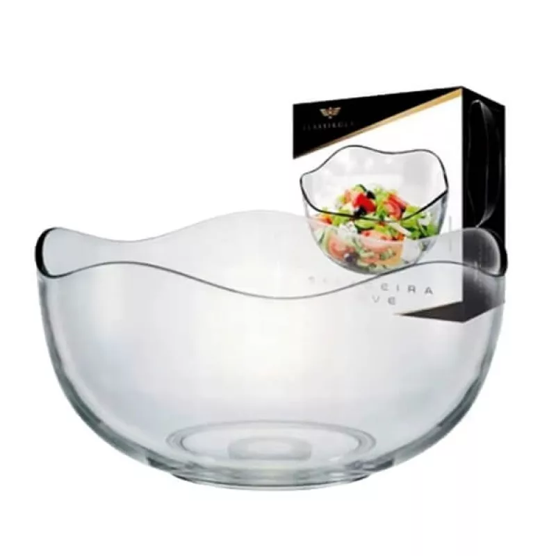 Saladeira Wave Vidro Klassikglas