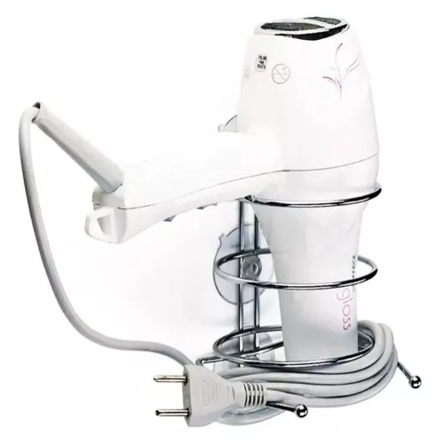 Suporte Para Secador de Cabelo Inox Arthi