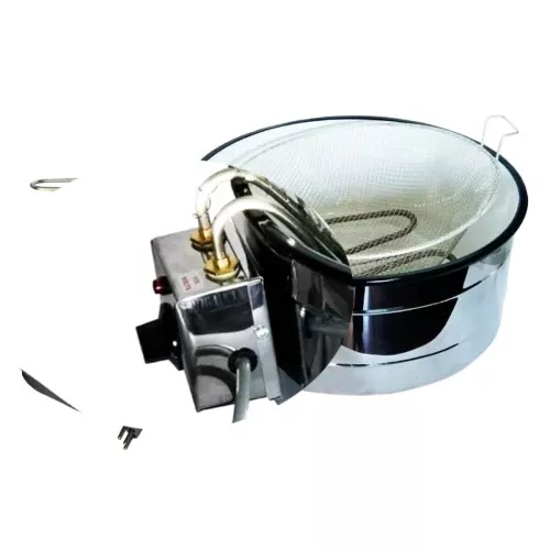 Tacho Elétrico Para Fritura Esmaltado Termostato 220v Chapil