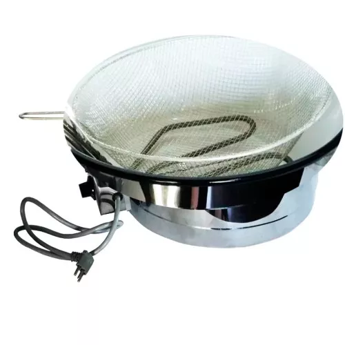 Tacho Elétrico Para Fritura Esmaltado Termostato 220v Chapil