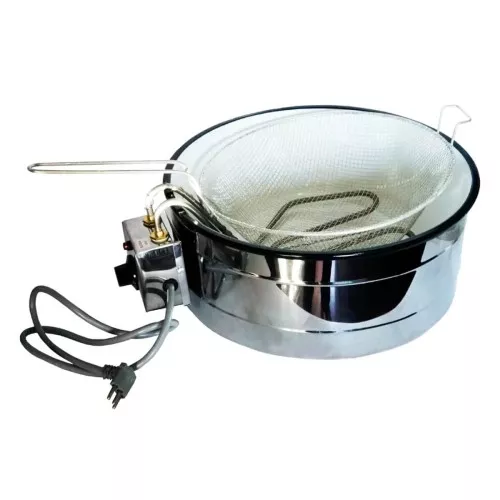 Tacho Elétrico Para Fritura Esmaltado Termostato 220v Chapil