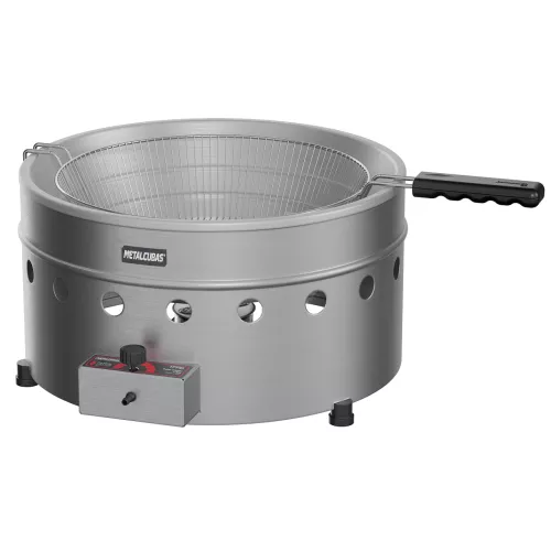 Tacho Fritador Óleo Metalcubas TFRG 3 Gás