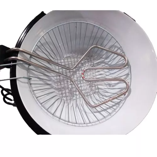 Tacho Elétrico Para Fritura Esmaltado Tic - Tac 220v Chapil