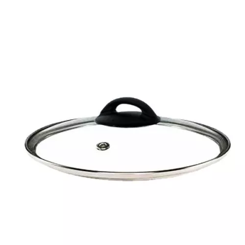 Tampa Avulsa Vidro C/ Pomel Baquelite FBM 24cm Jolly