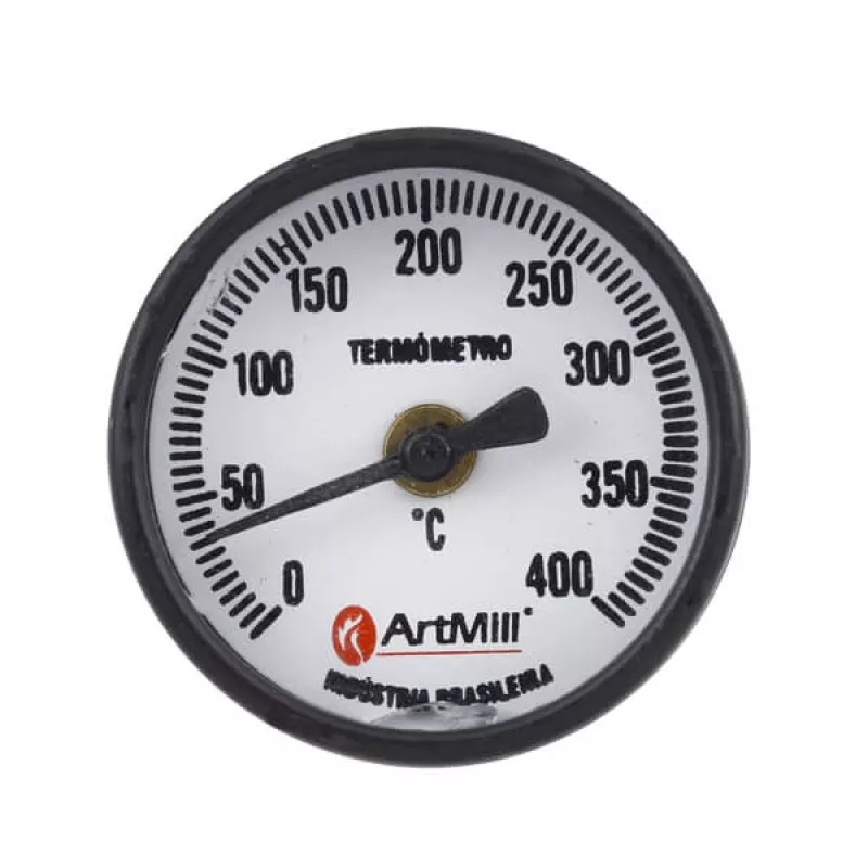 Termômetro 0-400ºC com haste 400 1/2 Artmill