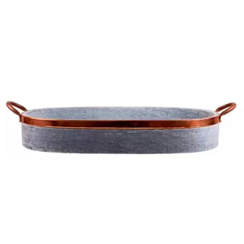 Travessa Oval Pedra Sabão G Artesanato Dias