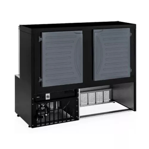 Vitrine Refrigerada Linha Aurora GPEA-140R PR Gelopar
